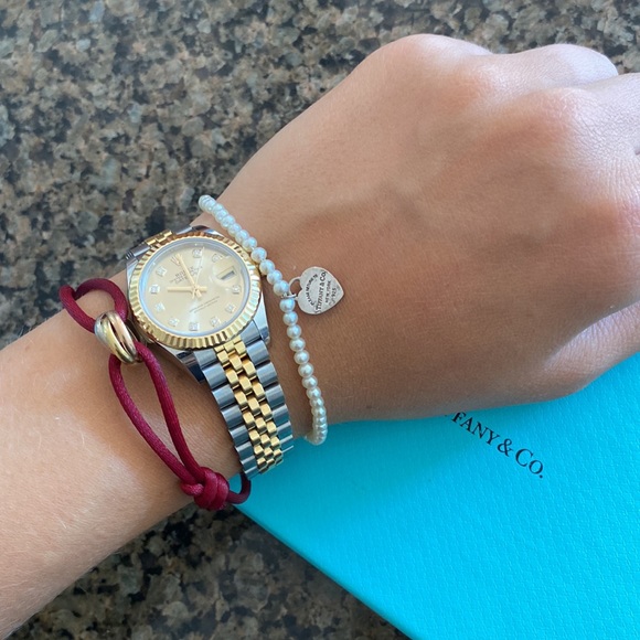 Tiffany pearl RTT bracelet - Picture 7 of 7